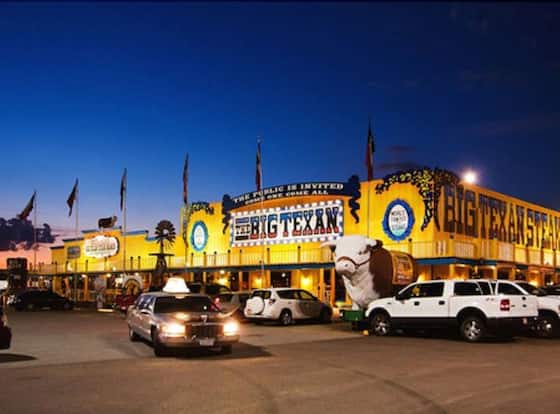 The Big Texan Motel allows check-in for 18 year-old guests