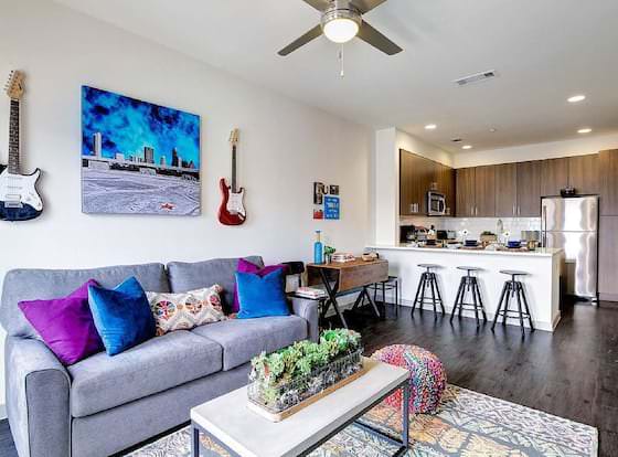 Hip 1BR w/ Gym + Pool Near Alamo Drafthouse allows check-in for 18 year-old guests