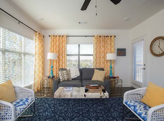 Pop-art 2br/2ba East Nashville Gym allows check-in for 18 year-old guests