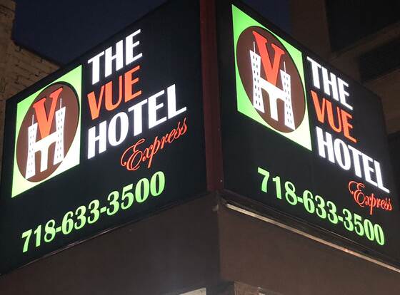 The Vue Hotel Express allows check-in for 18 year-old guests