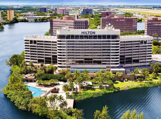 Hilton Miami Airport Blue Lagoon allows check-in for 18 year-old guests