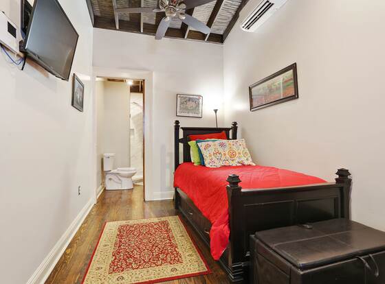 2038 Iberville Studio Rear 2BD allows check-in for 18 year-old guests