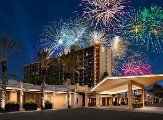 Sheraton Park Hotel at the Anaheim Resort allows check-in for 18 year-old guests