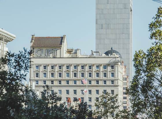 The Clift Royal Sonesta Hotel allows check-in for 18 year-old guests