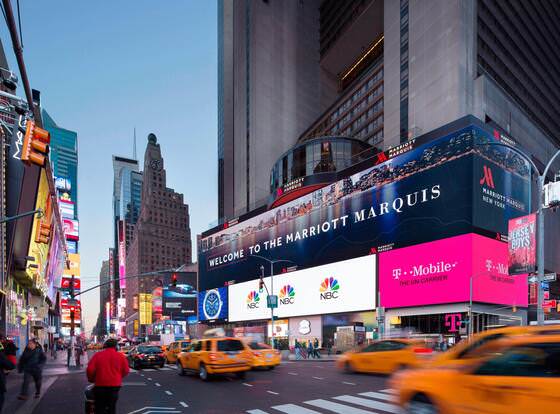 New York Marriott Marquis allows check-in for 18 year-old guests