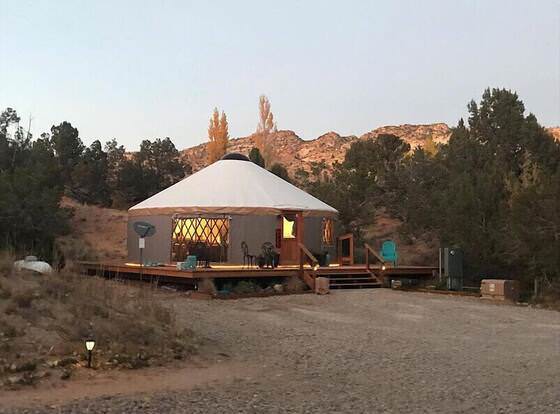 Escalante Yurts allows check-in for 18 year-old guests