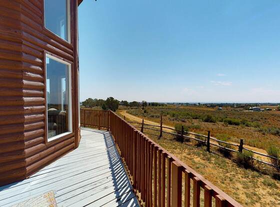 Juniper Ridge Family Cabin allows check-in for 18 year-old guests