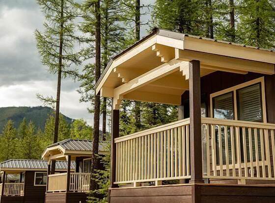 West Glacier Cabin Village allows check-in for 18 year-old guests