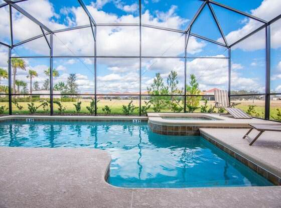 6 Bed Villa Games Pool Spa allows check-in for 18 year-old guests