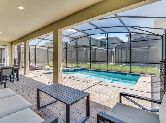 Storey Lake 9 BR Villa with Game Room allows check-in for 18 year-old guests