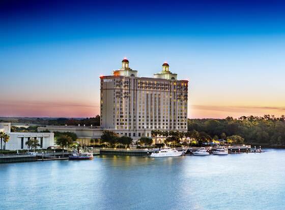 The Westin Savannah Harbor Golf Resort & Spa allows check-in for 18 year-old guests