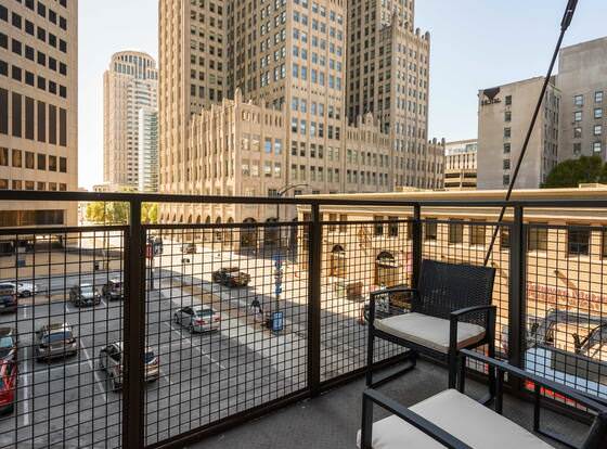 Spacious DT Lofts with Full Kitchen by Zencity allows check-in for 18 year-old guests