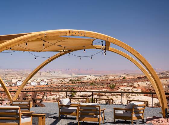 Under Canvas Lake Powell Grand Staircase allows check-in for 18 year-old guests