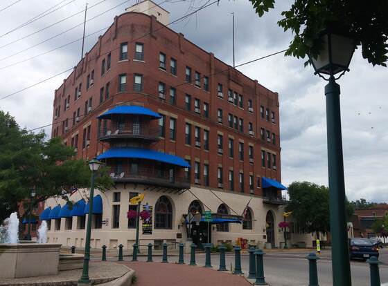 The Lafayette A grand Riverboat Era Hotel allows check-in for 18 year-old guests