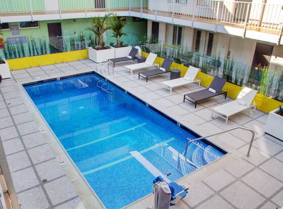 The Adler a Hollywood Hills Hotel allows check-in for 18 year-old guests