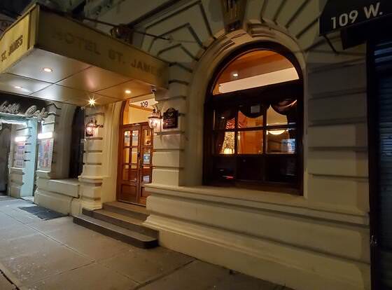 Hotel St. James allows check-in for 18 year-old guests