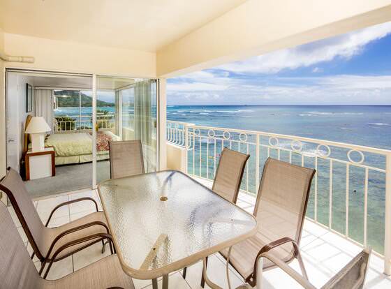 Castle Waikiki Shore allows check-in for 18 year-old guests