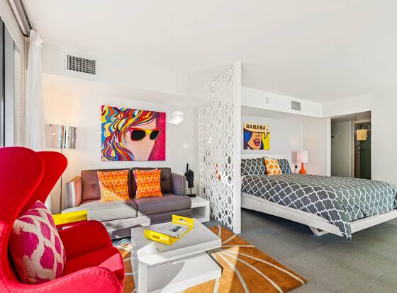 The Twist Palm Springs allows check-in for 18 year-old guests