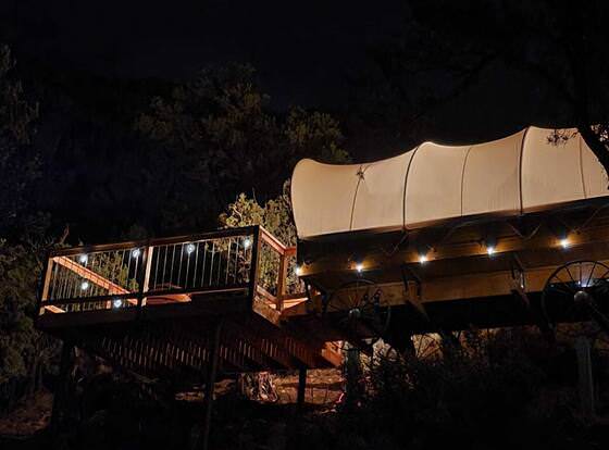 Covered Wagon-Butch Cassidy allows check-in for 18 year-old guests