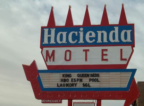 Hacienda Motel allows check-in for 18 year-old guests