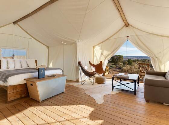 Under Canvas Moab allows check-in for 18 year-old guests