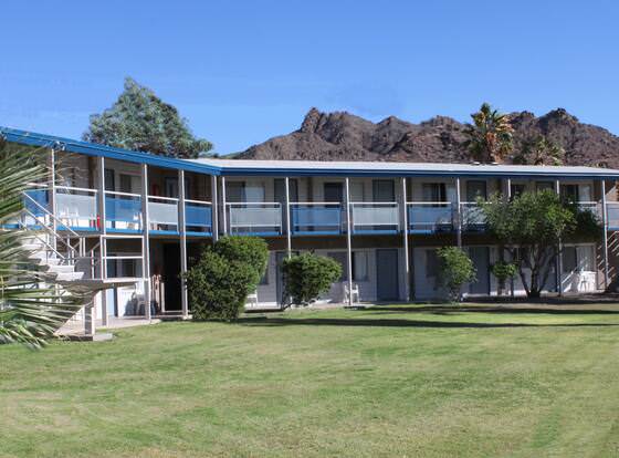 Lake Mohave Marina and Lodge allows check-in for 18 year-old guests