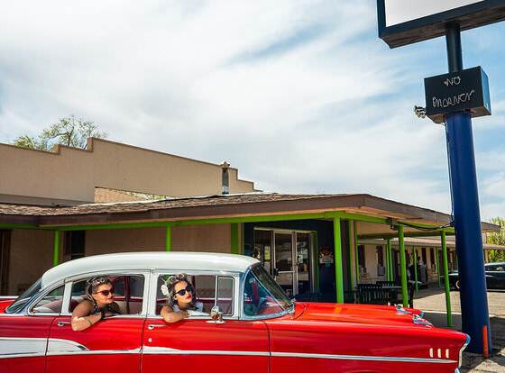 The Atomic Blue Motor-Inn allows check-in for 18 year-old guests