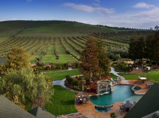 The Purple Orchid Wine Country Resort & Spa allows check-in for 18 year-old guests
