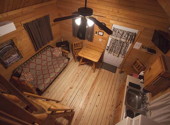 Katie's Cozy Cabins allows check-in for 18 year-old guests