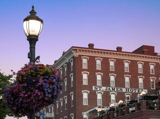 St James Hotel, a Historic Hotel of America allows check-in for 18 year-old guests