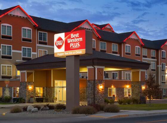 Best Western Plus Peppertree Inn At Omak allows check-in for 18 year-old guests