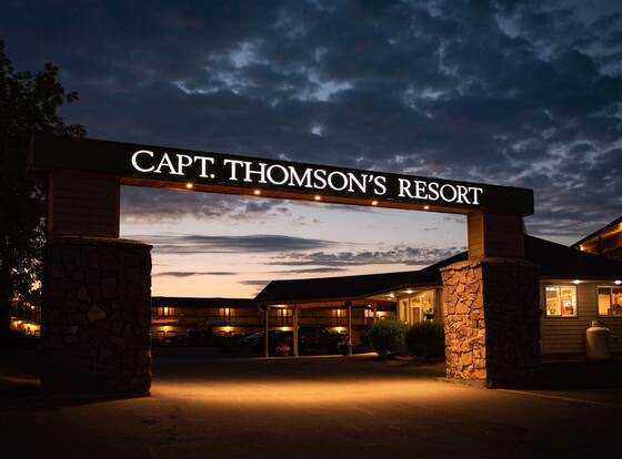 Capt. Thomson's Resort allows check-in for 18 year-old guests