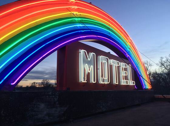 Rainbow Motel allows check-in for 18 year-old guests
