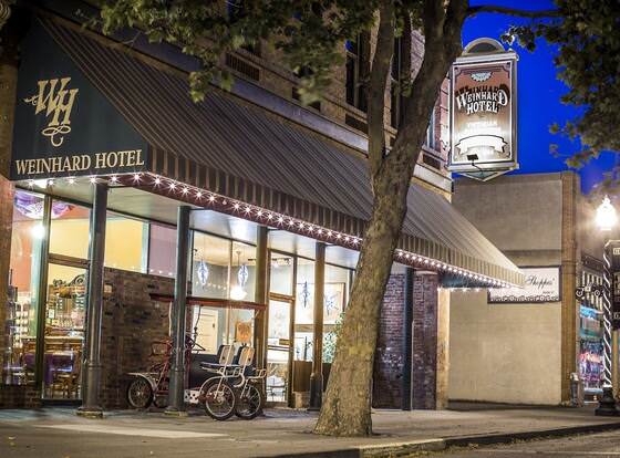 The Weinhard Hotel allows check-in for 18 year-old guests
