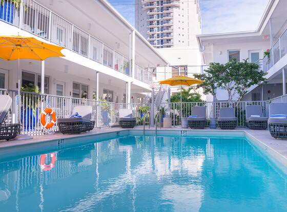 Waterside Hotel and Suites, a South Beach Group Hotel allows check-in for 18 year-old guests