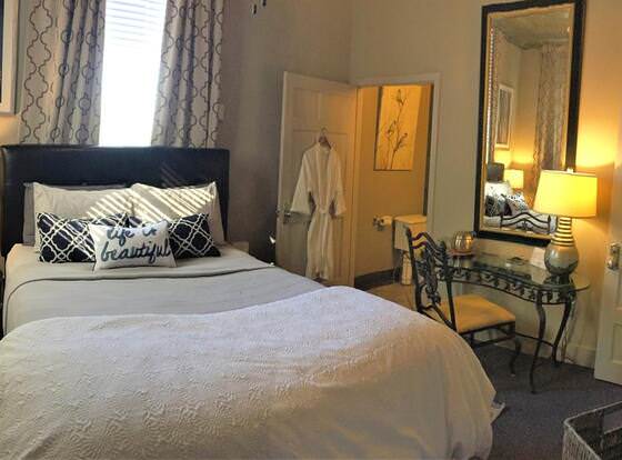 The Loft on the Square Guest Suites allows check-in for 18 year-old guests