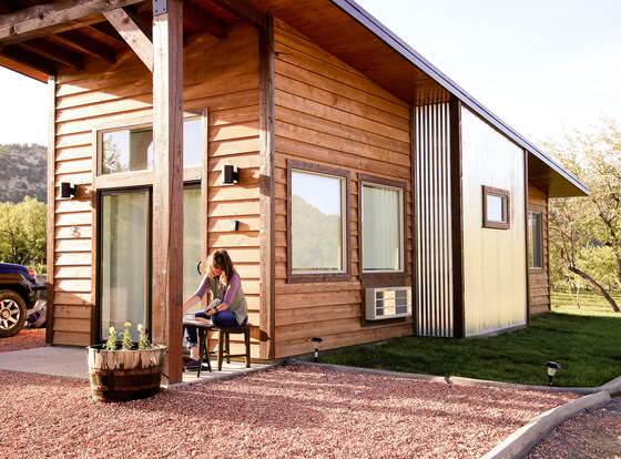 Apple Hollow Cabins allows check-in for 18 year-old guests