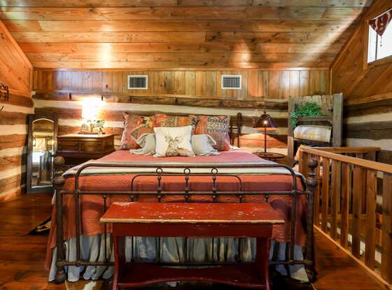 Happy Trails Log Cabin allows check-in for 18 year-old guests
