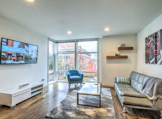 Modern Home with Rooftop Oasis allows check-in for 18 year-old guests