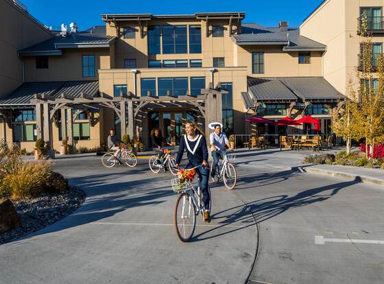 The Lodge at Columbia Point allows check-in for 18 year-old guests