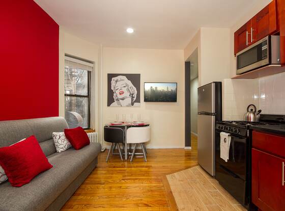 East Village 2 Bedroom Apartments allows check-in for 18 year-old guests