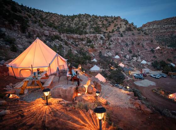 Zion Glamping Adventures allows check-in for 18 year-old guests