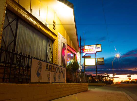 Brad's Desert Inn allows check-in for 18 year-old guests