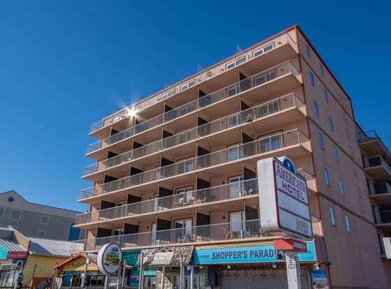 The Americana Hotel allows check-in for 18 year-old guests