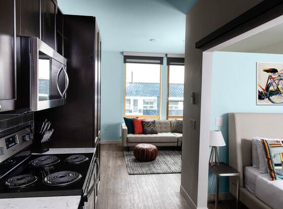 Domicile Suites at Cove allows check-in for 18 year-old guests