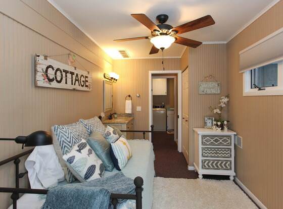 The Sand Box on Hutchin's Lake allows check-in for 18 year-old guests