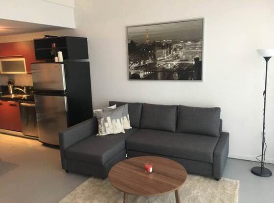 Modern Loft Space Downtown w-Pool allows check-in for 18 year-old guests